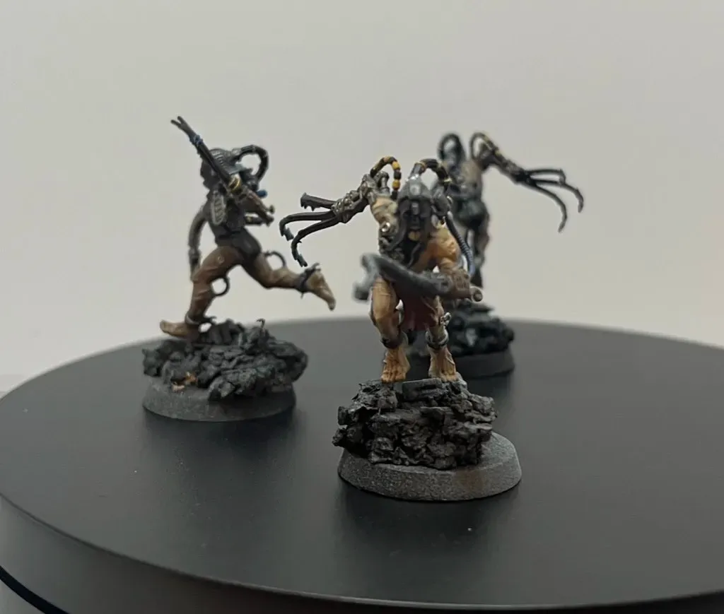 Close up of the Arco-flagellants.