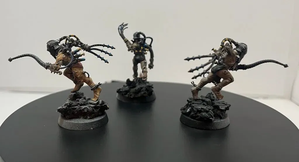 Close up of the Arco-flagellants.