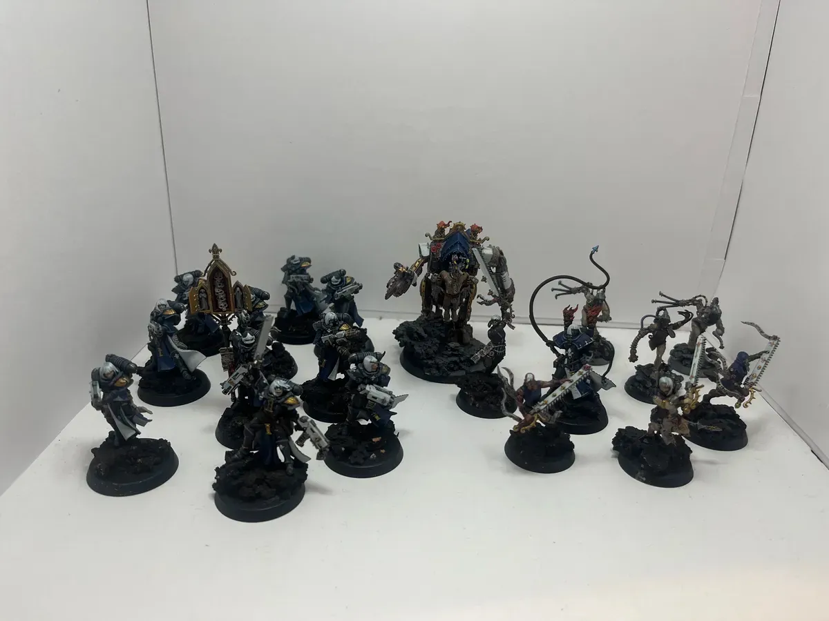 Picture of all the painted Sororitas so far.