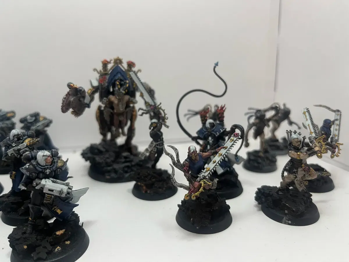 Picture of all the painted Sororitas so far.