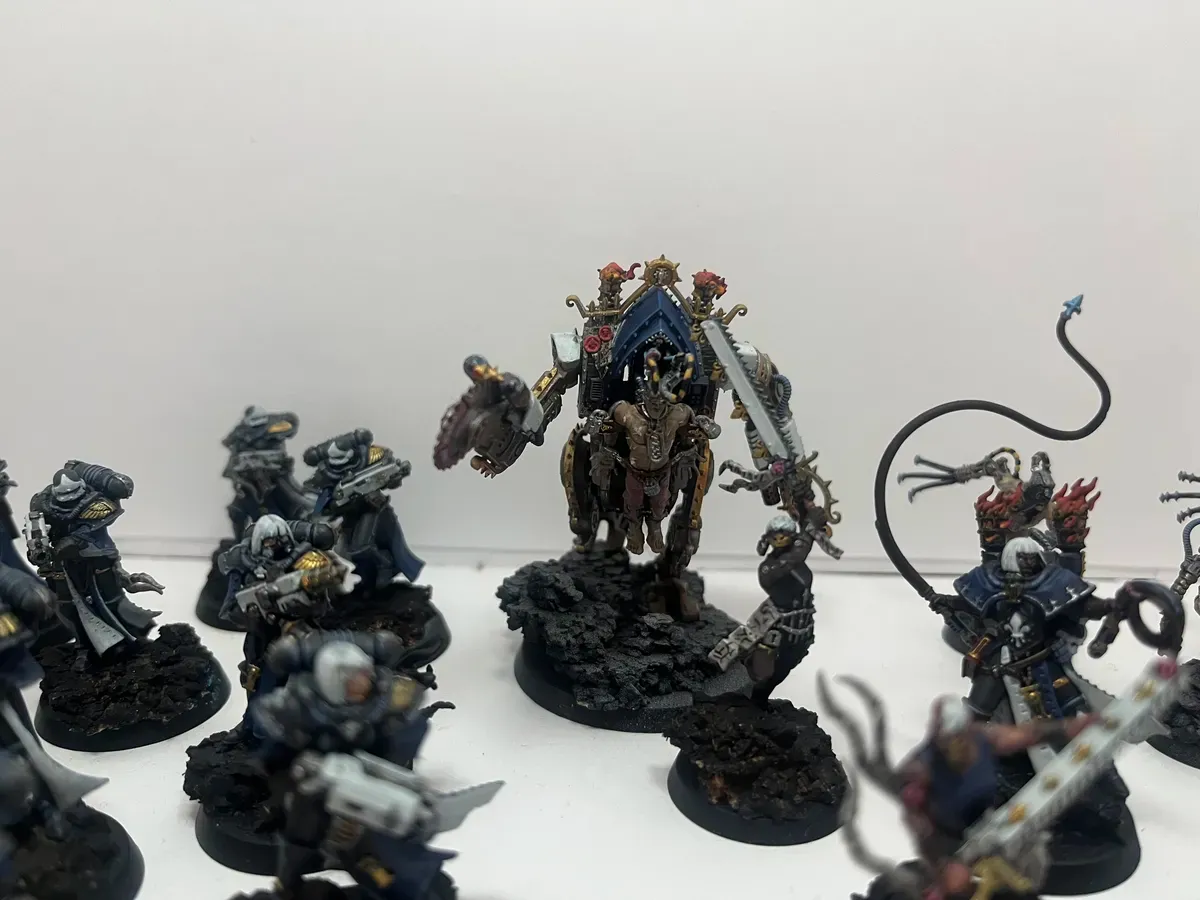 Picture of all the painted Sororitas so far.