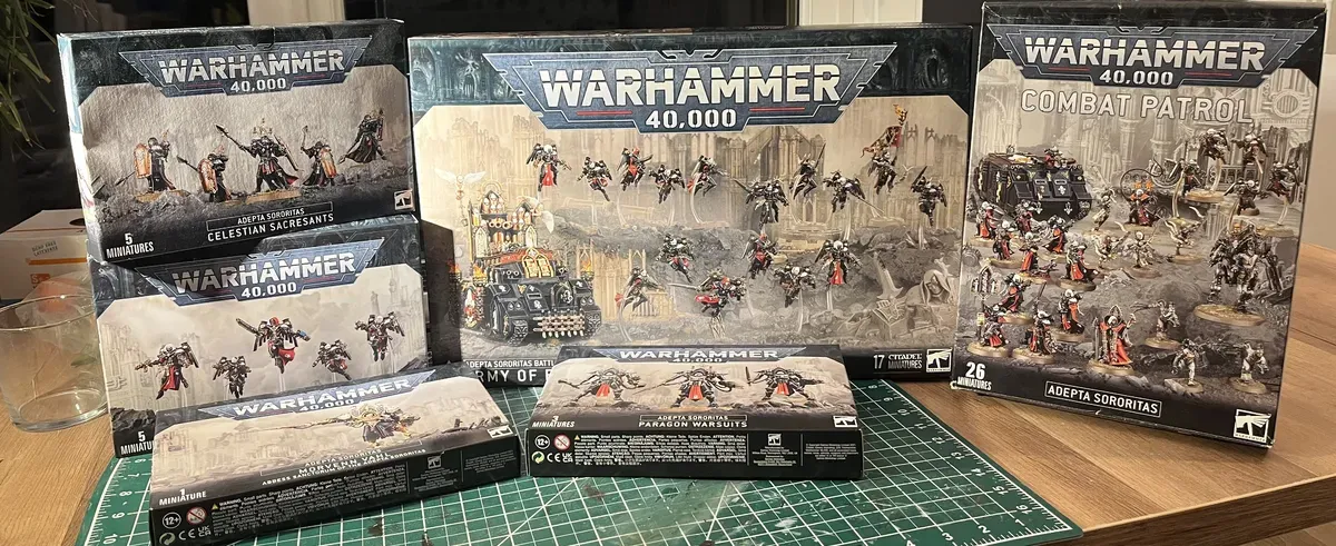 all my sister boxes before I started to build anything