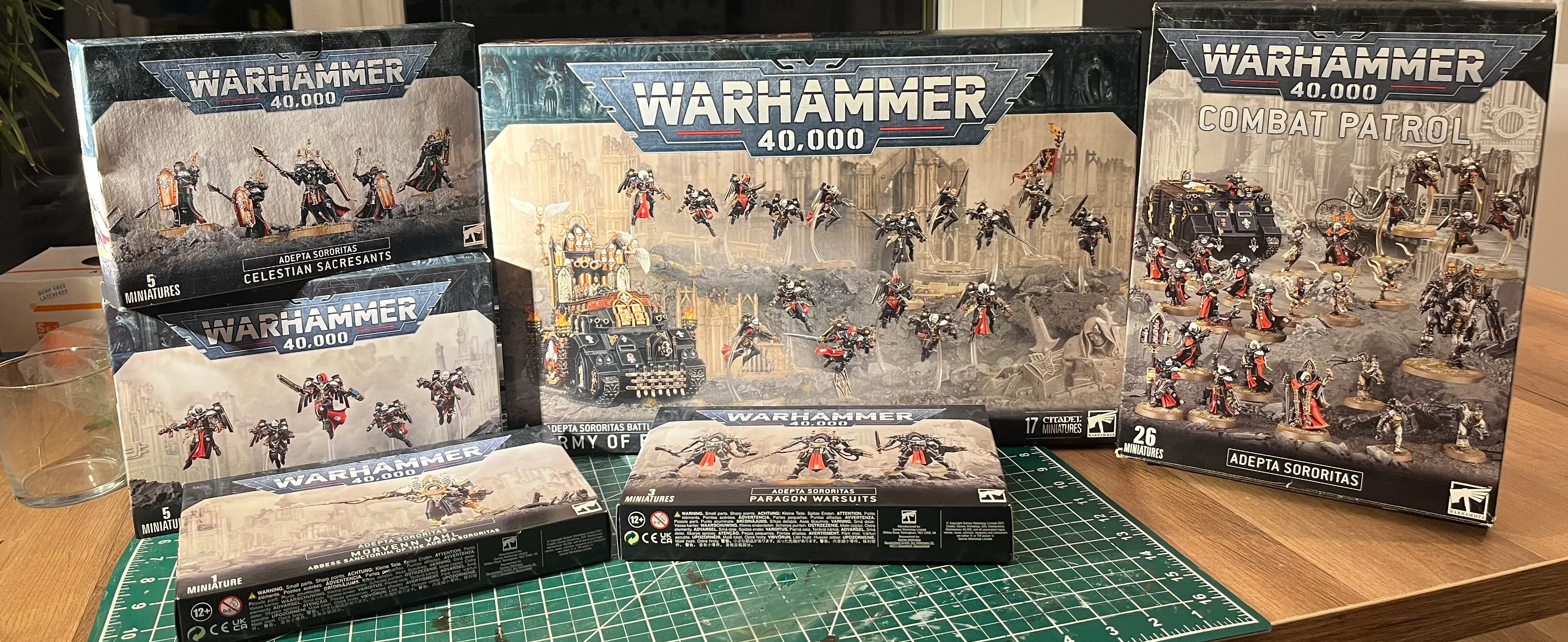 all my sister boxes before I started to build anything