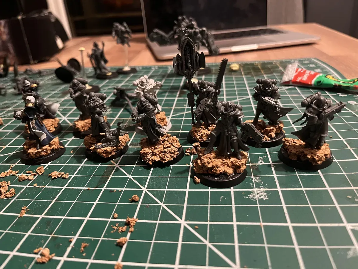 cork bases for the first squad