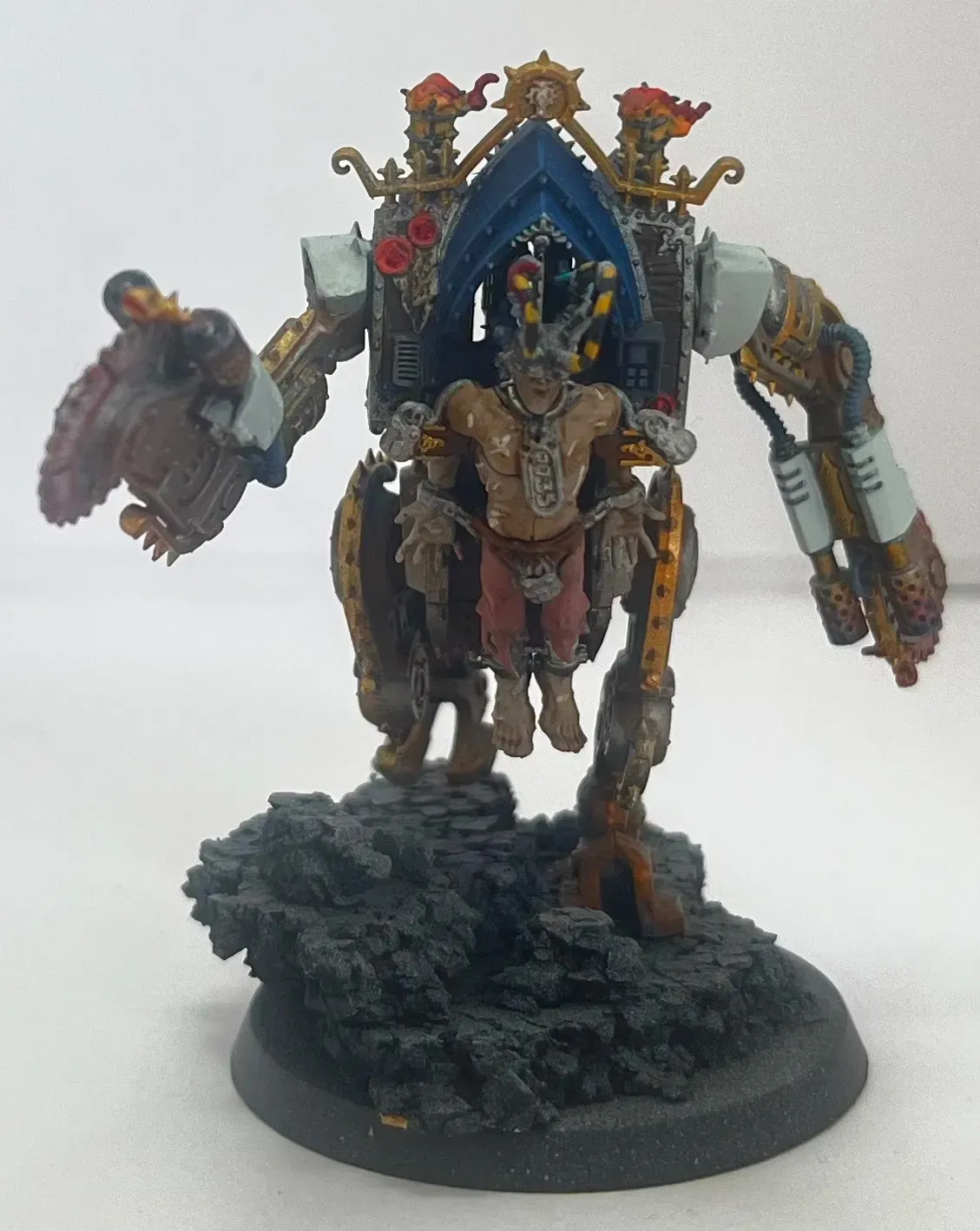 Close up of the Penitent engine.