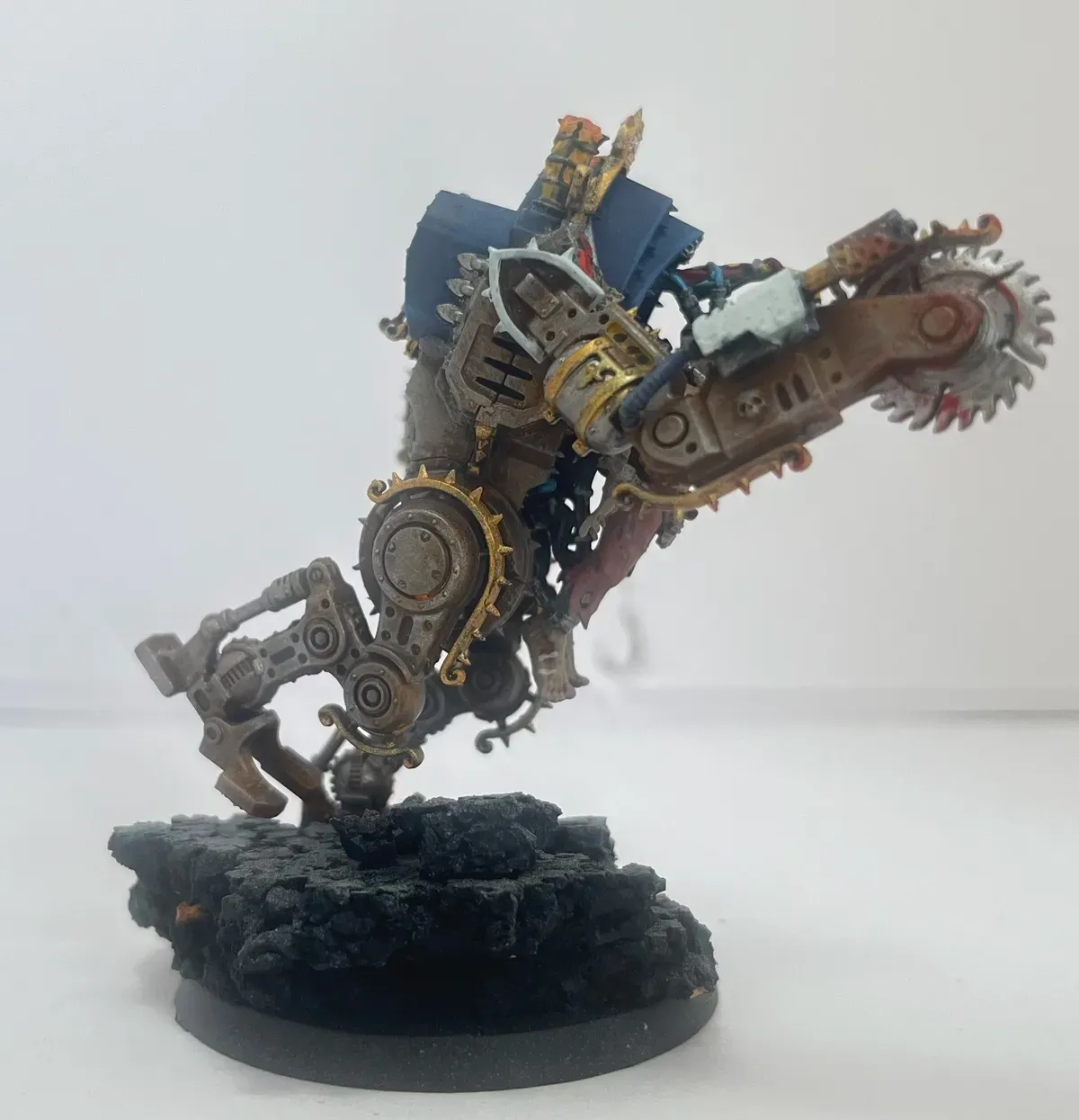 Close up of the Penitent engine.