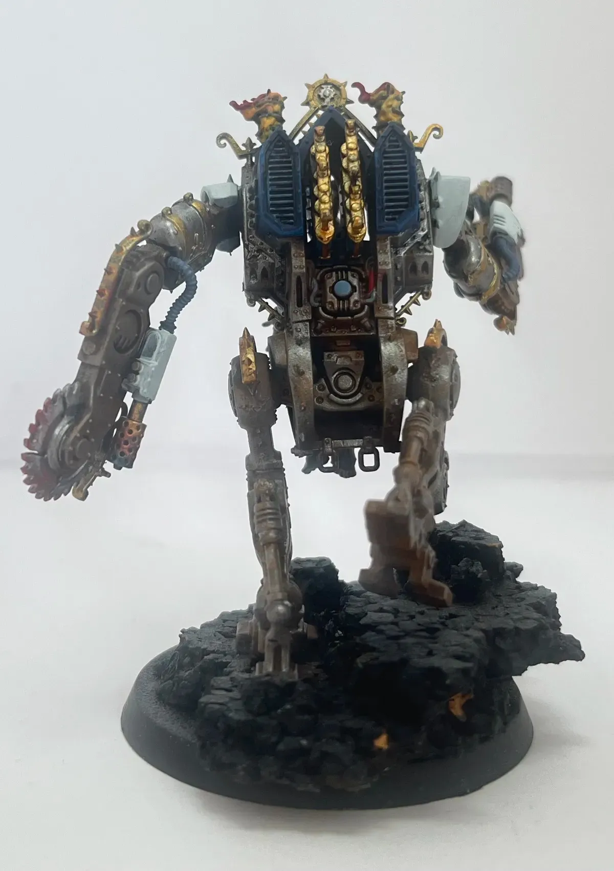 Close up of the Penitent engine.