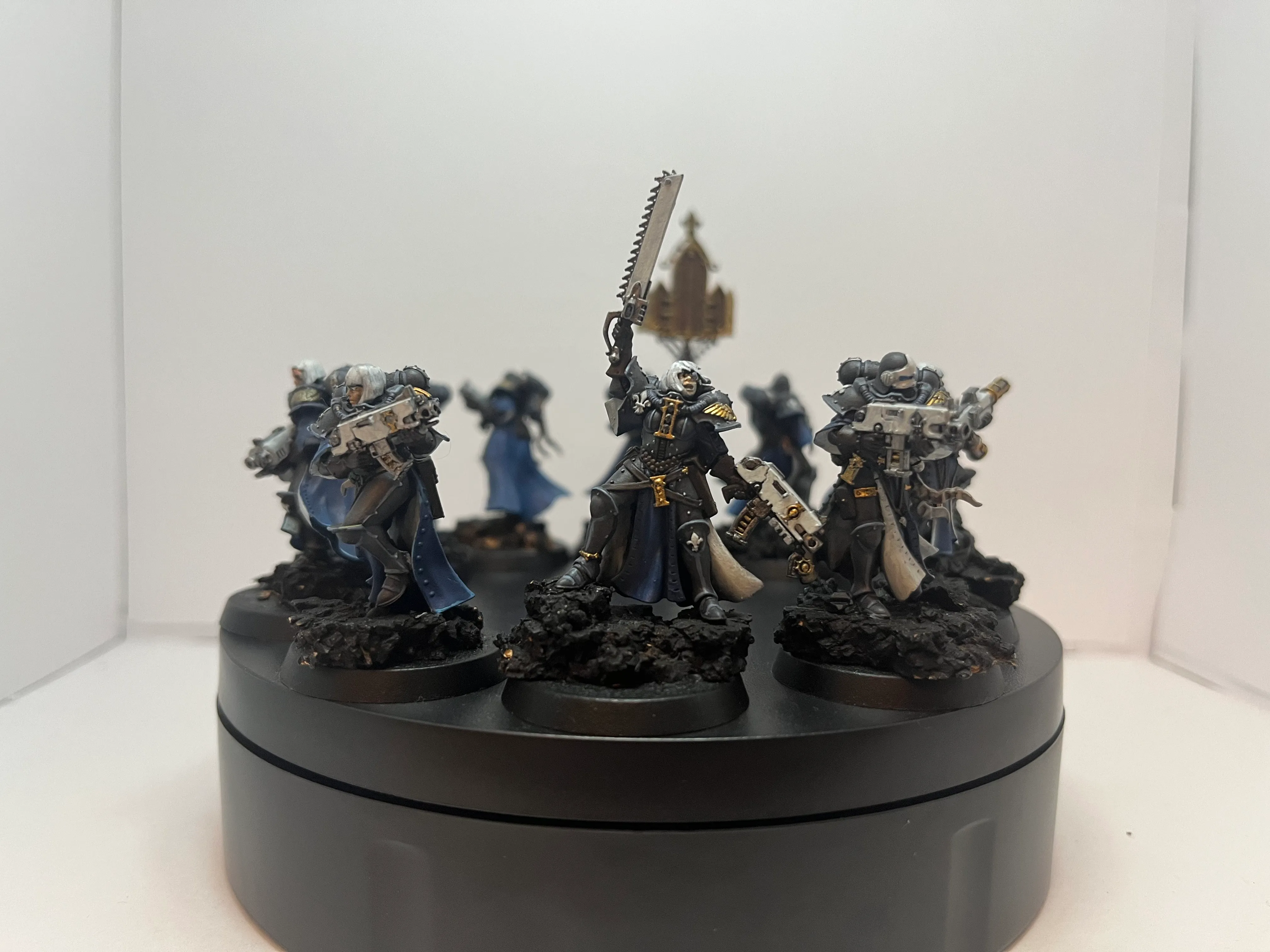 First squad painted