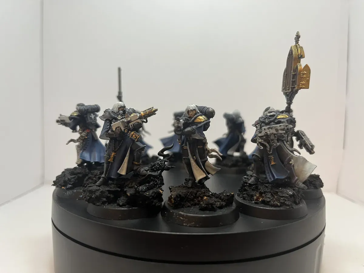 First squad painted